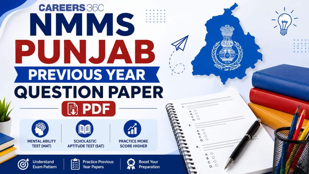 Punjab NMMS Previous Year Question Papers PDF -  MAT & SAT sections